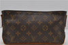 Auth Louis Vuitton Monogram Trotteur Shoulder Cross Bag M51240 LV Junk 1818D