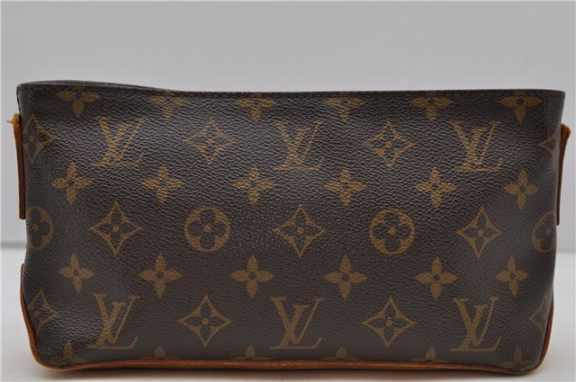 Auth Louis Vuitton Monogram Trotteur Shoulder Cross Bag M51240 LV Junk 1818D