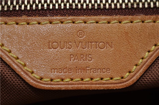 Auth Louis Vuitton Monogram Trotteur Shoulder Cross Bag M51240 LV Junk 1818D