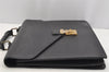 Authentic Louis Vuitton Epi Serviette Conseiller Briefcase Black M54422 LV 1818I
