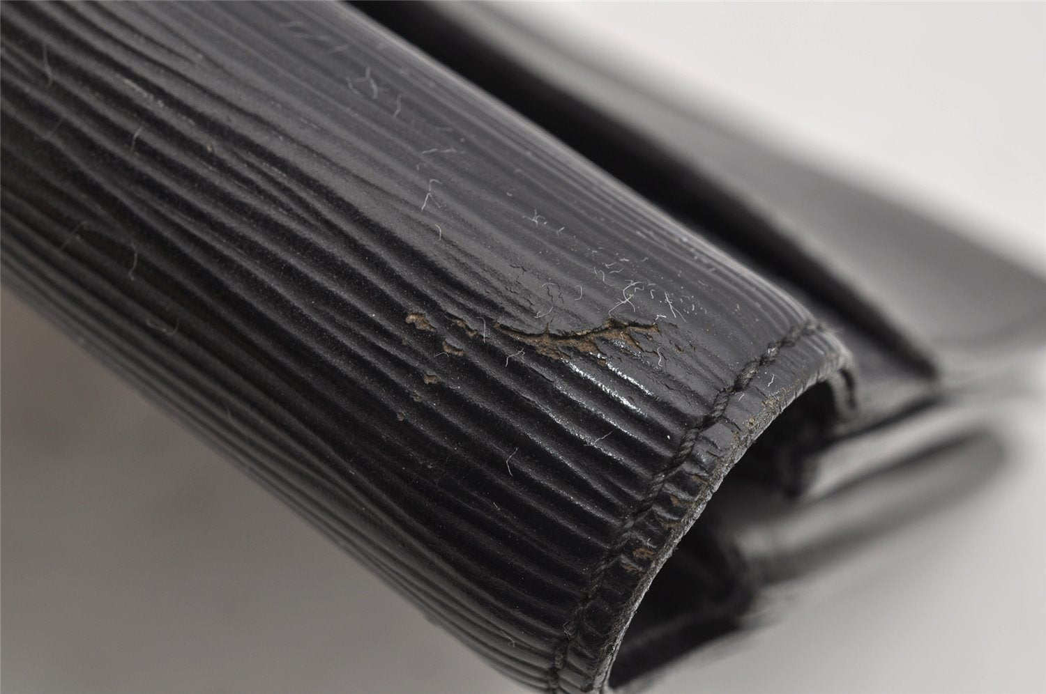 Authentic Louis Vuitton Epi Serviette Conseiller Briefcase Black M54422 LV 1818I