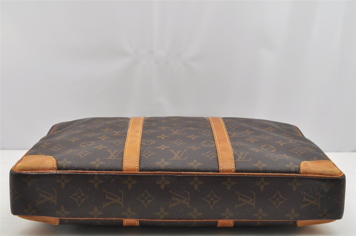 Auth Louis Vuitton Monogram Porte Documents Voyage M53361 Briefcase Junk 1819I