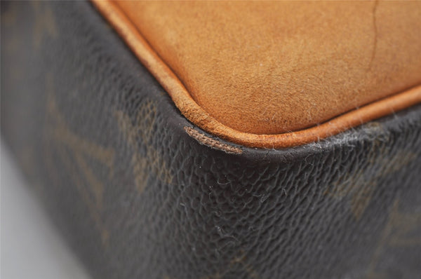 Auth Louis Vuitton Monogram Porte Documents Voyage M53361 Briefcase Junk 1819I