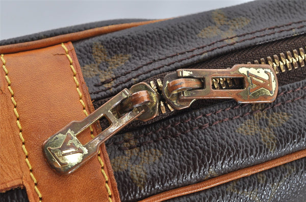 Auth Louis Vuitton Monogram Porte Documents Voyage M53361 Briefcase Junk 1819I