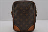 Authentic Louis Vuitton Monogram Danube Shoulder Cross Body Bag M45266 LV 1820D