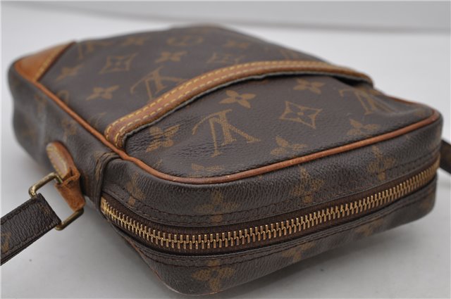 Authentic Louis Vuitton Monogram Danube Shoulder Cross Body Bag M45266 LV 1820D