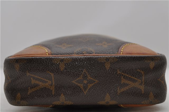 Authentic Louis Vuitton Monogram Danube Shoulder Cross Body Bag M45266 LV 1820D