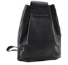 Authentic Louis Vuitton Epi Sac A Dos Shoulder Bag Black M80153 LV 1820I