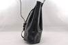 Authentic Louis Vuitton Epi Sac A Dos Shoulder Bag Black M80153 LV 1820I