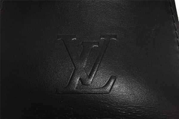 Authentic Louis Vuitton Epi Sac A Dos Shoulder Bag Black M80153 LV 1820I