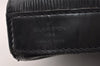 Authentic Louis Vuitton Epi Sac A Dos Shoulder Bag Black M80153 LV 1820I
