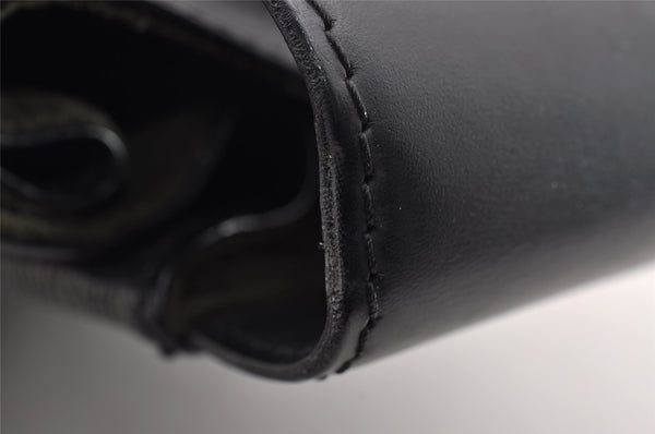 Authentic Louis Vuitton Epi Sac A Dos Shoulder Bag Black M80153 LV 1820I