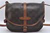 Auth Louis Vuitton Monogram Saumur 30 Shoulder Cross Body Bag M42256 LV 1821D