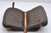 Auth Louis Vuitton Monogram Saumur 30 Shoulder Cross Body Bag M42256 LV 1821D