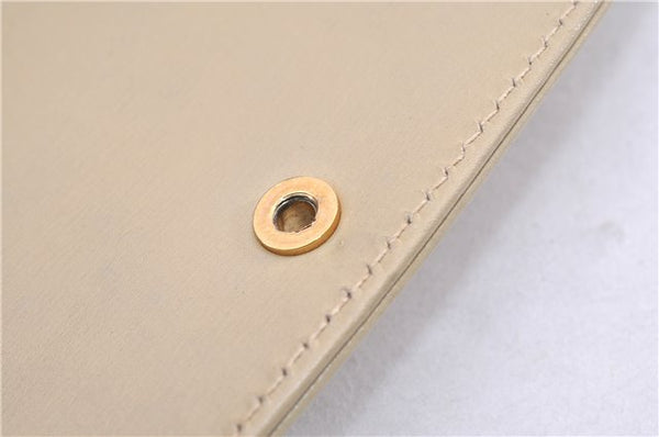 Authentic GUCCI Vintage Shoulder Cross Body Bag Purse Leather Beige 1821G