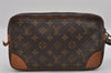 Authentic Louis Vuitton Monogram Marly Dragonne GM M51825 Clutch Hand Bag 1821I