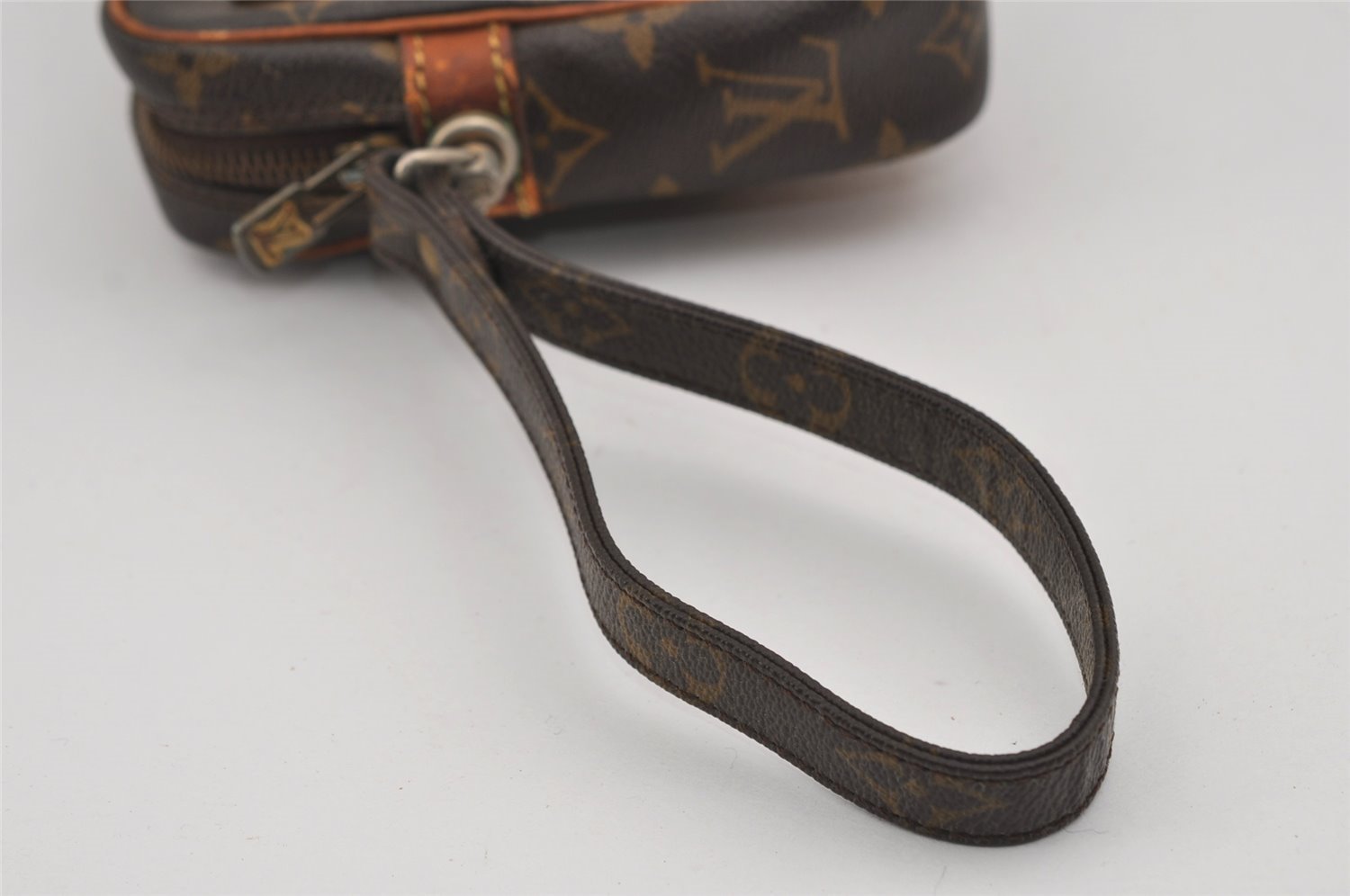 Authentic Louis Vuitton Monogram Marly Dragonne GM M51825 Clutch Hand Bag 1821I