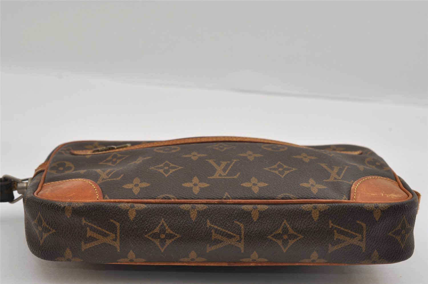 Authentic Louis Vuitton Monogram Marly Dragonne GM M51825 Clutch Hand Bag 1821I
