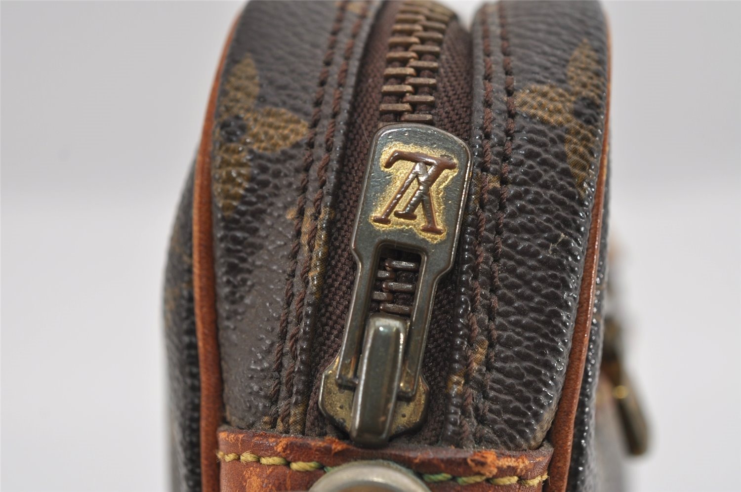 Authentic Louis Vuitton Monogram Marly Dragonne GM M51825 Clutch Hand Bag 1821I