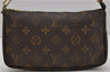 Authentic Louis Vuitton Monogram Pochette Accessoires Pouch M51980 LV 1822D