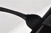 Authentic PRADA Vintage Canapa M Denim Tote Hand Bag BN1877 Black 1822G