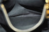 Authentic PRADA Vintage Canapa M Denim Tote Hand Bag BN1877 Black 1822G