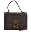 Authentic Louis Vuitton Monogram Concorde Hand Bag Purse M51190 LV 1822I