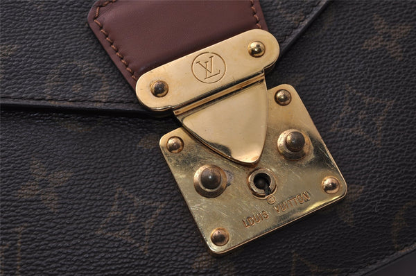 Authentic Louis Vuitton Monogram Concorde Hand Bag Purse M51190 LV 1822I