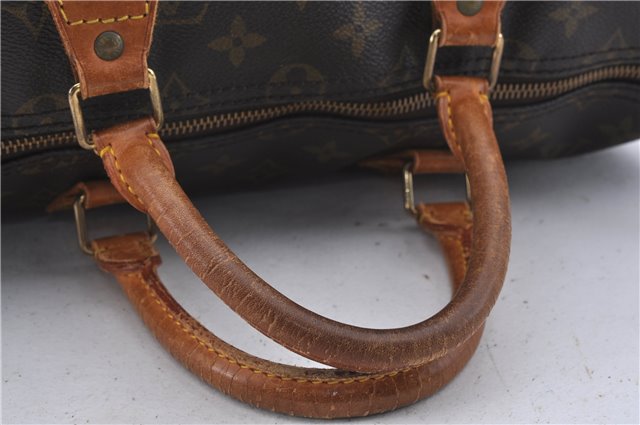 Authentic Louis Vuitton Monogram Speedy 35 Hand Bag M41524 LV 1823D