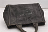Authentic PRADA Canapa SS 2Way Shoulder Hand Bag Denim B2439G Black 1823G