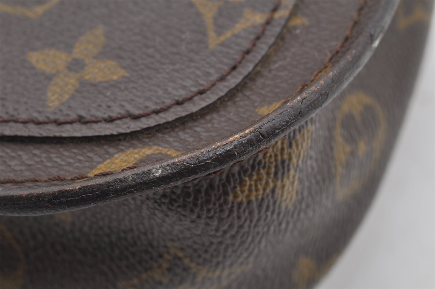 Authentic Louis Vuitton Monogram Saint Cloud MM M51243 Shoulder Cross Bag 1823I