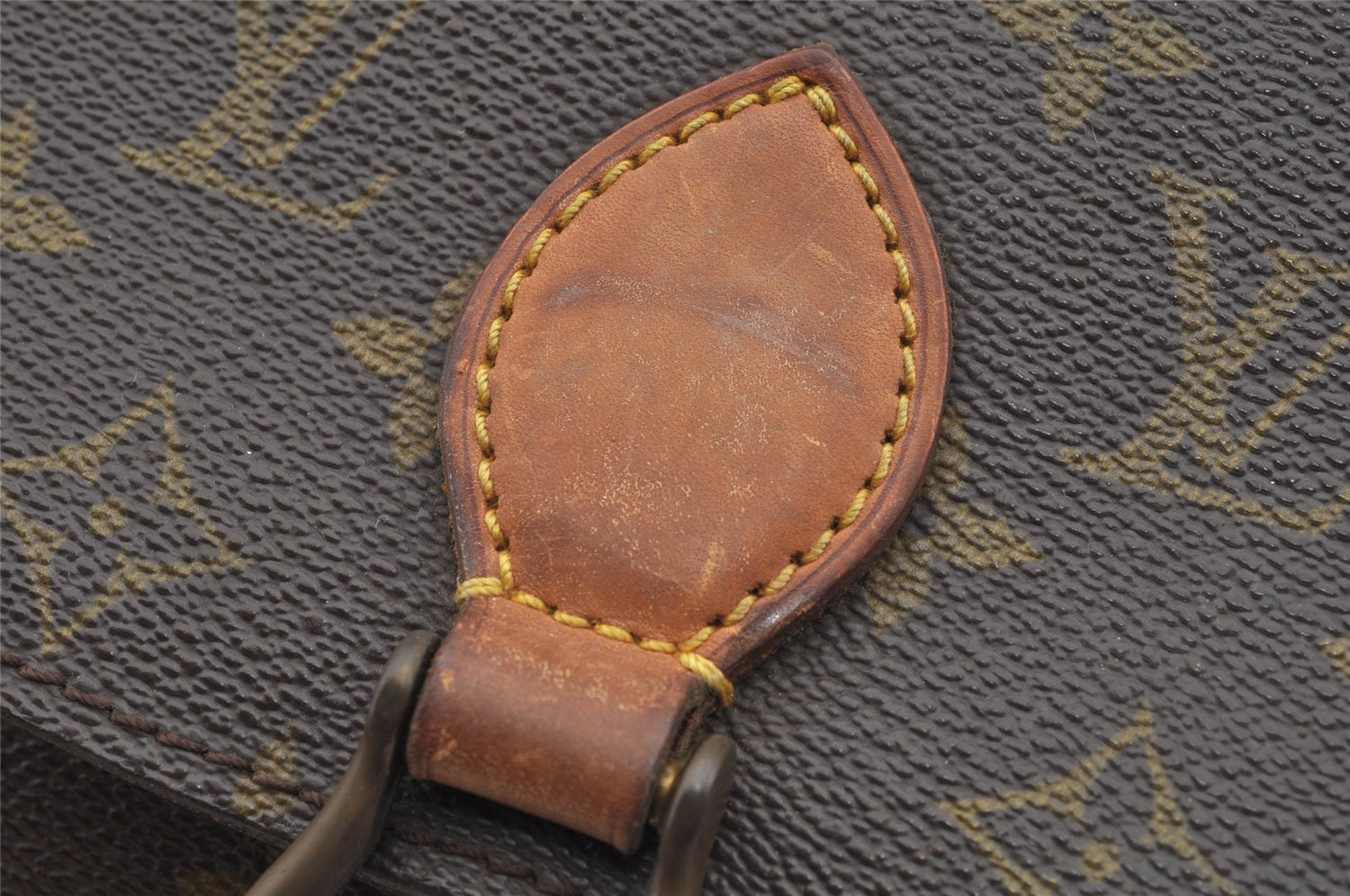 Authentic Louis Vuitton Monogram Saint Cloud MM M51243 Shoulder Cross Bag 1823I