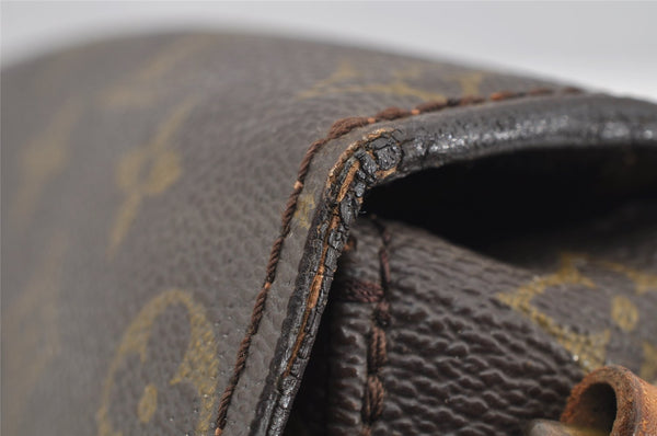 Authentic Louis Vuitton Monogram Saint Cloud MM M51243 Shoulder Cross Bag 1823I