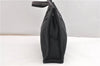 Authentic HERMES Fourre Tout PM Hand Tote Bag Canvas Black 1824G