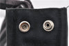 Authentic HERMES Fourre Tout PM Hand Tote Bag Canvas Black 1824G