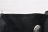 Authentic HERMES Fourre Tout PM Hand Tote Bag Canvas Black 1824G