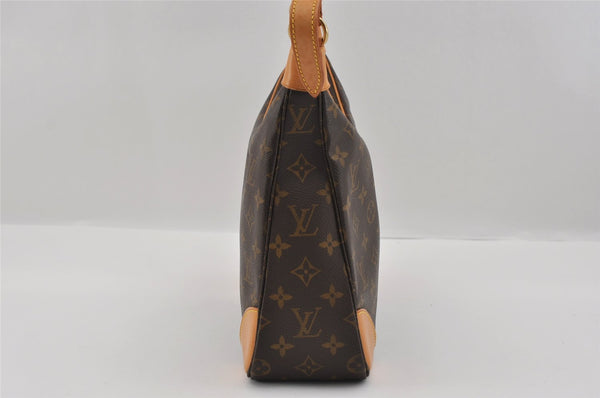 Authentic Louis Vuitton Monogram Boulogne 30 Shoulder Cross Bag M52165 LV 1824I