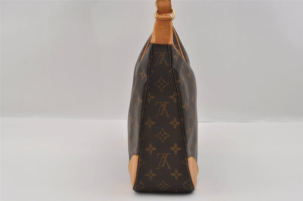 Authentic Louis Vuitton Monogram Boulogne 30 Shoulder Cross Bag M52165 LV 1824I