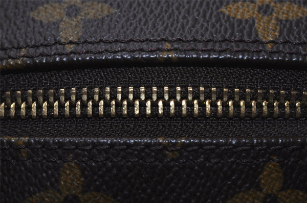 Authentic Louis Vuitton Monogram Boulogne 30 Shoulder Cross Bag M52165 LV 1824I