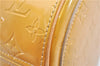 Authentic Louis Vuitton Vernis Bedford Hand Bag Yellow Beige M91006 LV 1825G