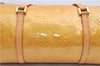 Authentic Louis Vuitton Vernis Bedford Hand Bag Yellow Beige M91006 LV 1825G