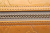 Authentic Louis Vuitton Vernis Bedford Hand Bag Yellow Beige M91006 LV 1825G