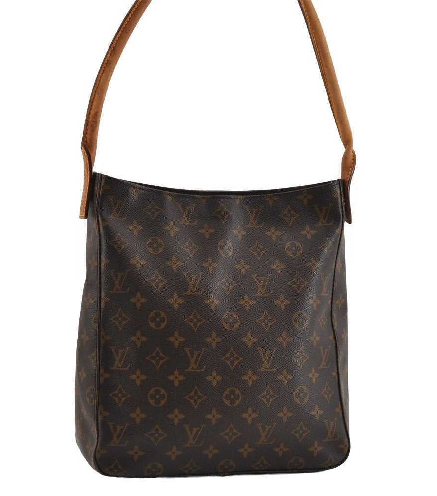 Authentic Louis Vuitton Monogram Looping GM Shoulder Bag M51145 LV 1825I