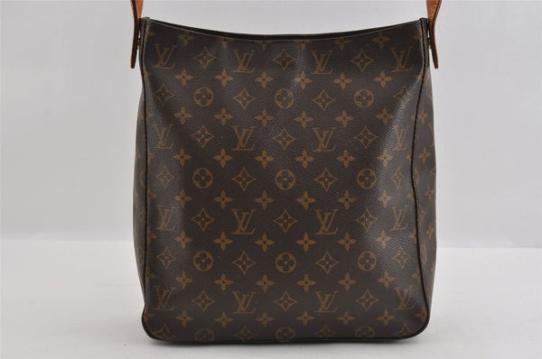 Authentic Louis Vuitton Monogram Looping GM Shoulder Bag M51145 LV 1825I