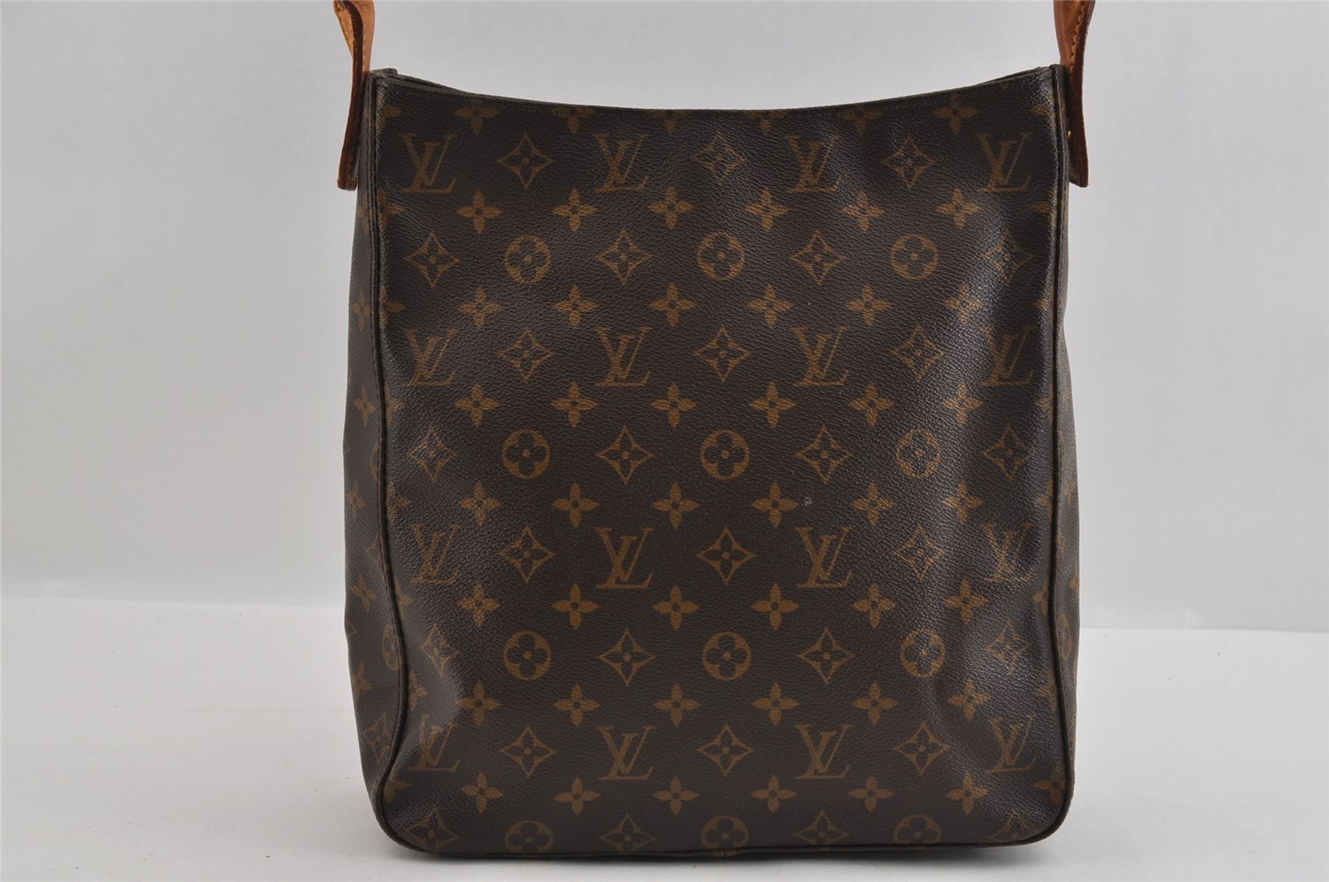 Authentic Louis Vuitton Monogram Looping GM Shoulder Bag M51145 LV 1825I