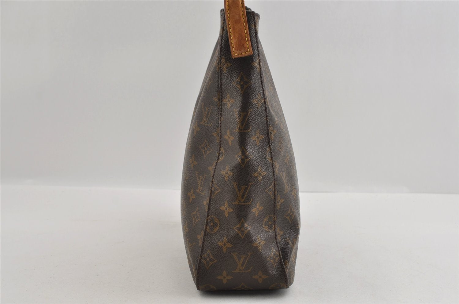 Authentic Louis Vuitton Monogram Looping GM Shoulder Bag M51145 LV 1825I