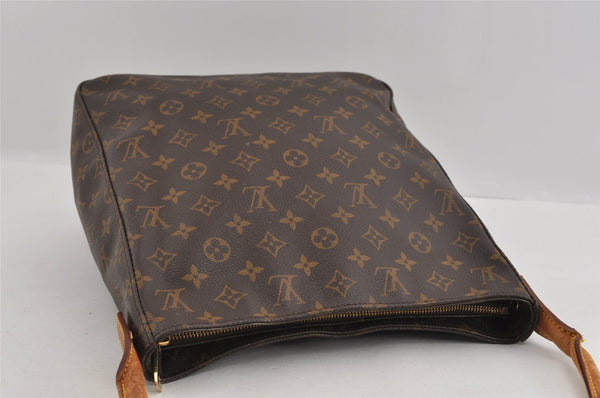 Authentic Louis Vuitton Monogram Looping GM Shoulder Bag M51145 LV 1825I
