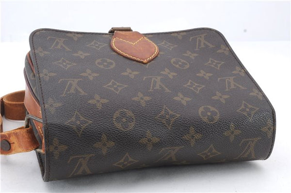 Auth Louis Vuitton Monogram Cartouchiere MM Shoulder Cross Bag M51253 LV 1827D