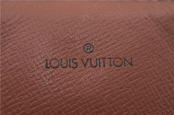 Auth Louis Vuitton Monogram Cartouchiere MM Shoulder Cross Bag M51253 LV 1827D