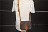 Auth Louis Vuitton Monogram Cartouchiere MM Shoulder Cross Bag M51253 LV 1827D